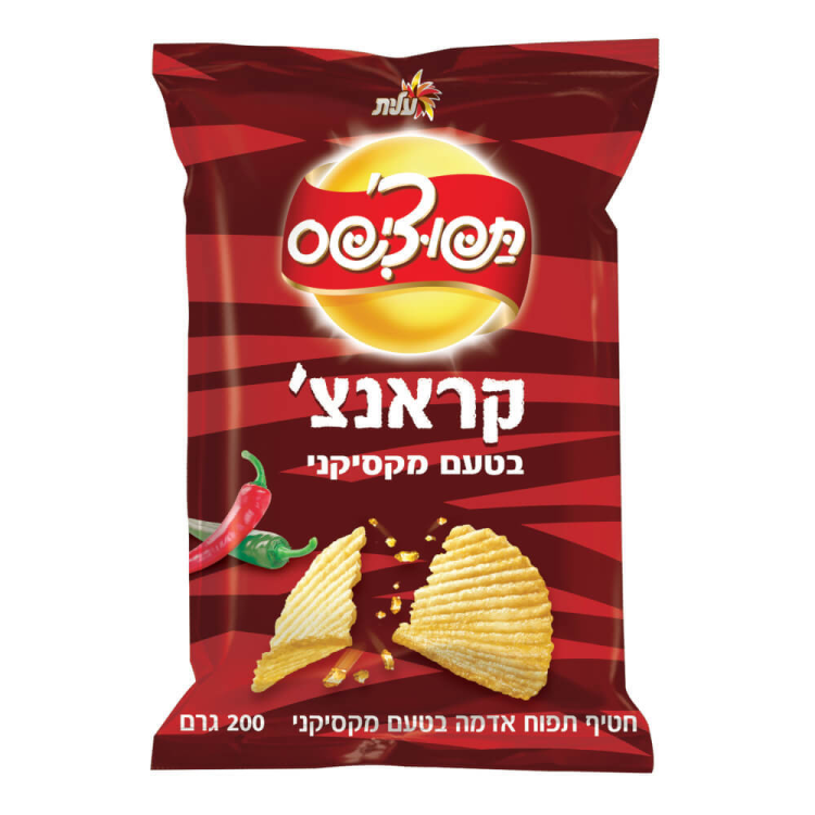 תפוצ'יפס מקסיקני עלית 200 גרם