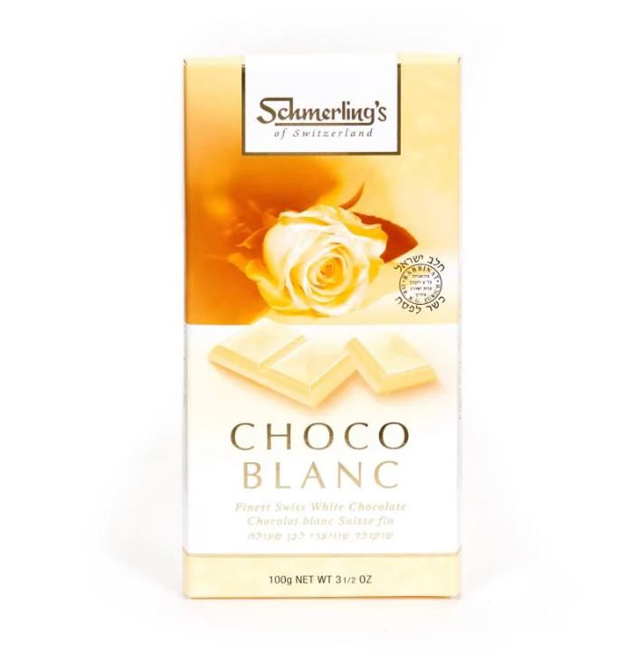 Parline Filled Swiss White Chocolate Schumerling's 100 gr