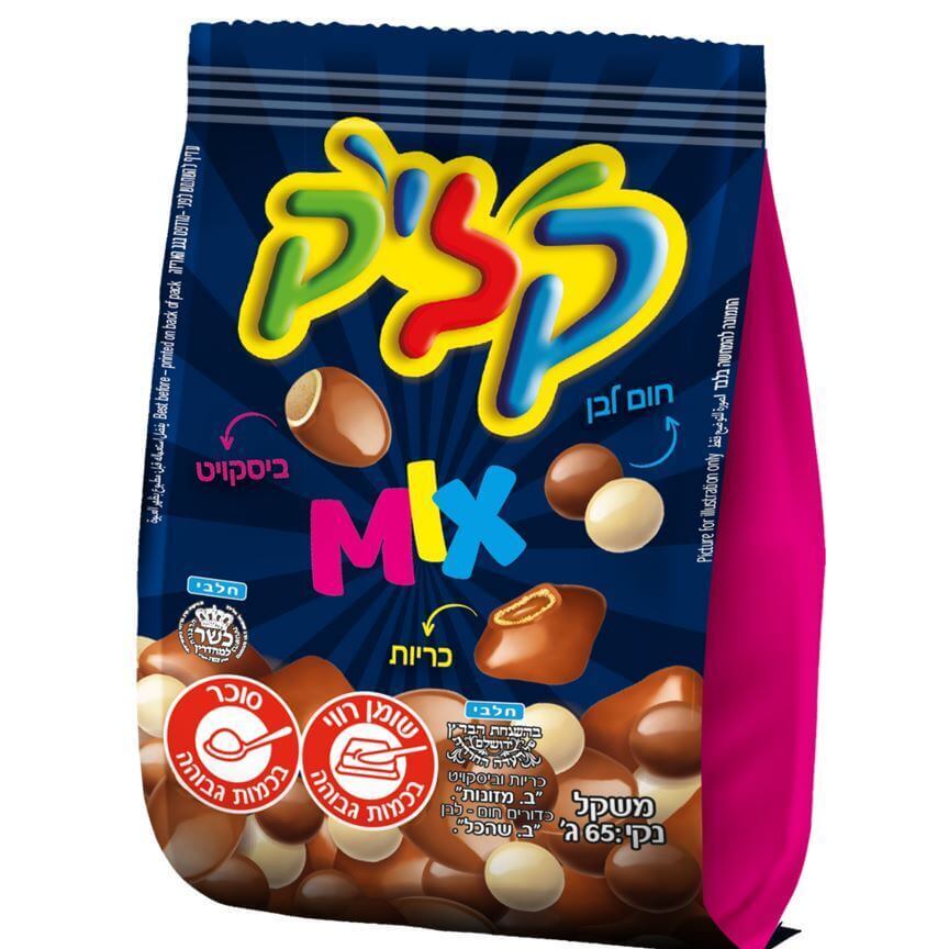 Click Mix Chocolate Milk Uniliver 65 gr