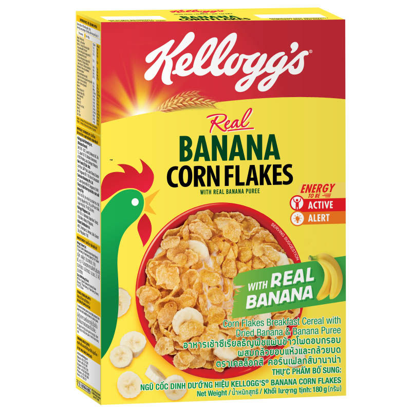 Cornflakes Banana Kellogg's 180 gr