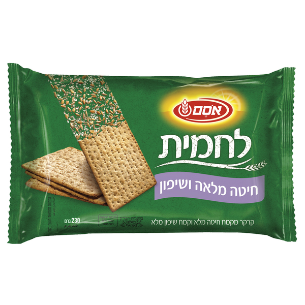 Cracker Lachmit Whole Wheat & Rye Osem 230 gr