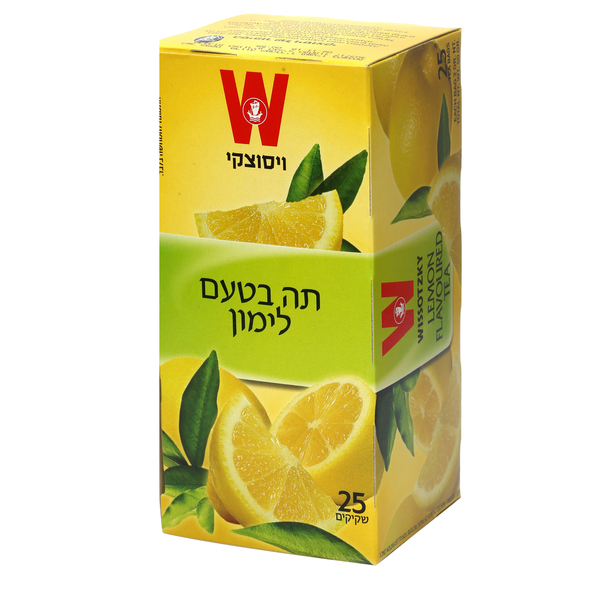 Lemon Tea Wissotzky 25 Units