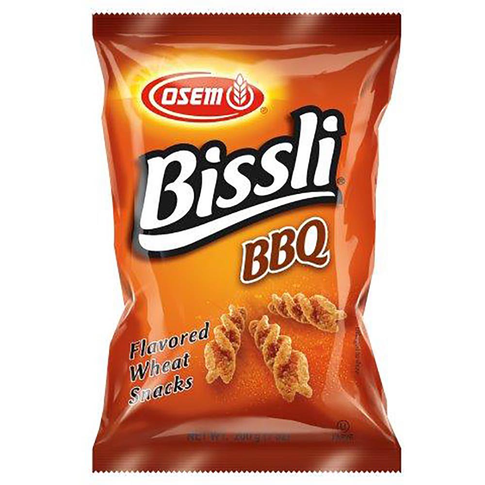 Bissli BBQ Flavor Wheat Snack Osem 70 gr