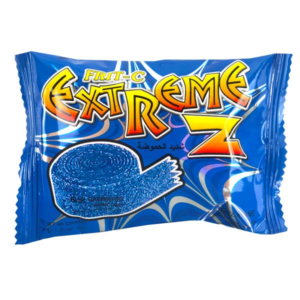 Extream-Z Sour Belt Roll Rastberry Flavor Frit-C 40 gr