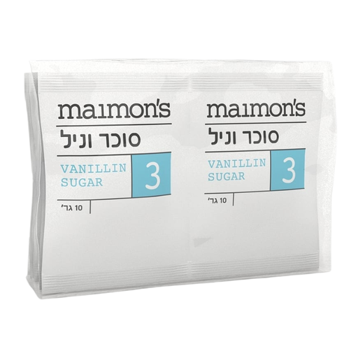 [DRY-0287] Vanilla Sugar Pack of 10 Maimon's 100 gr