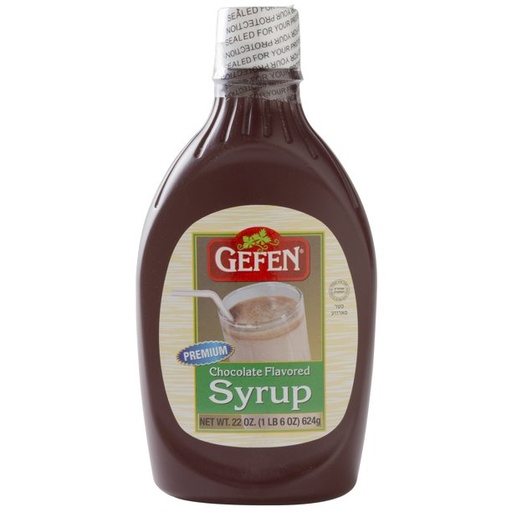 [DRY-0398] Chocolate Syrup (Passover) Gefen 624 gr