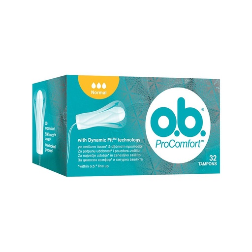 [DRY-0623] Tampons' Normal without conductor Ob 32 Units