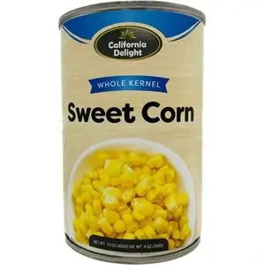 Canned Sweet Kernel Corn California Delight 420 gr