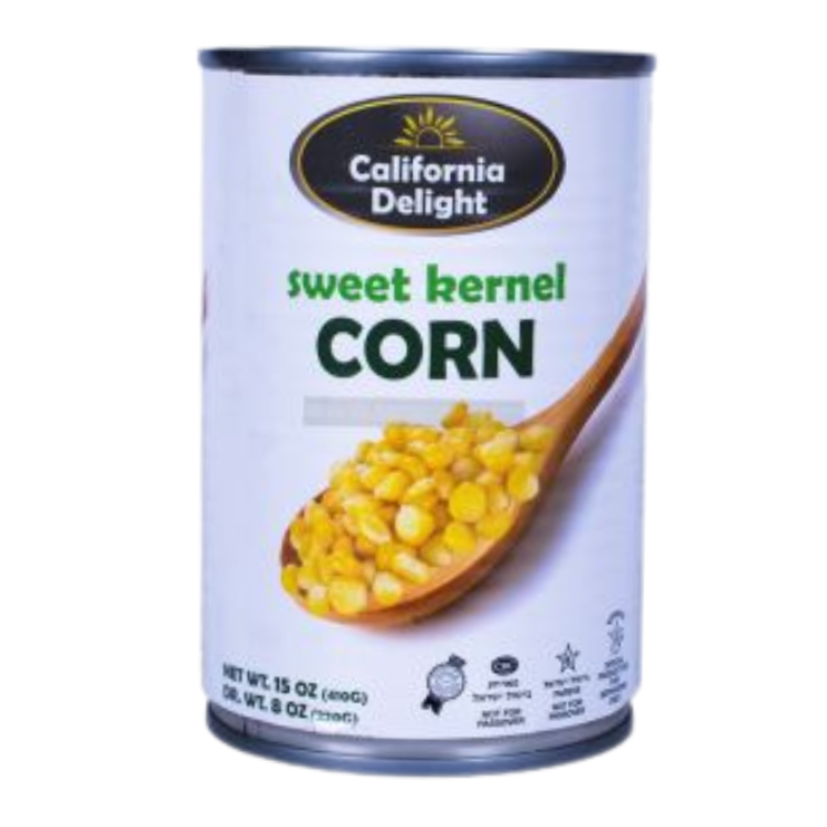 Canned Sweet Kernel Corn California Delight 420 gr