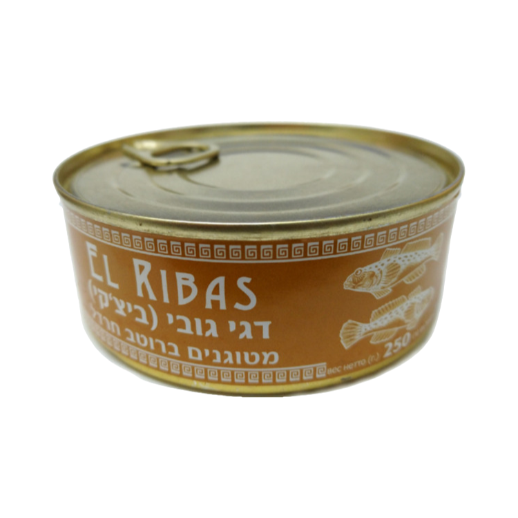 דגי גובי ביצקי ברוטב חרדל ביצ'קי 240 גרם