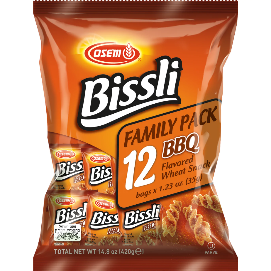 Bissli BBQ Mini Pack Of 12 Osem 420 gr