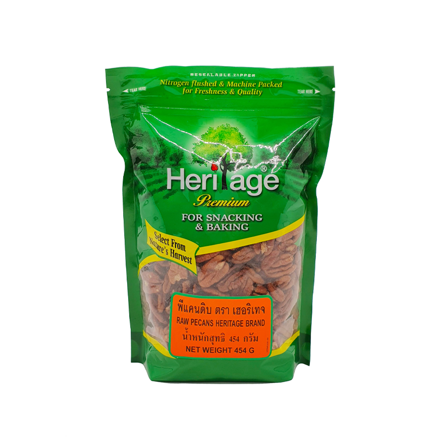 Raw Pecans Heritage 500 gr
