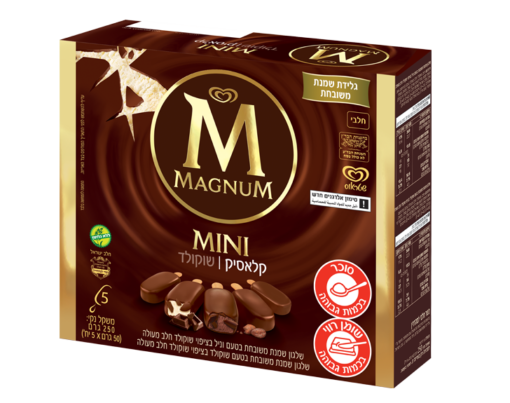 Magnum Mini Classic & Chocolate Strauss Pack of 5 250 gr