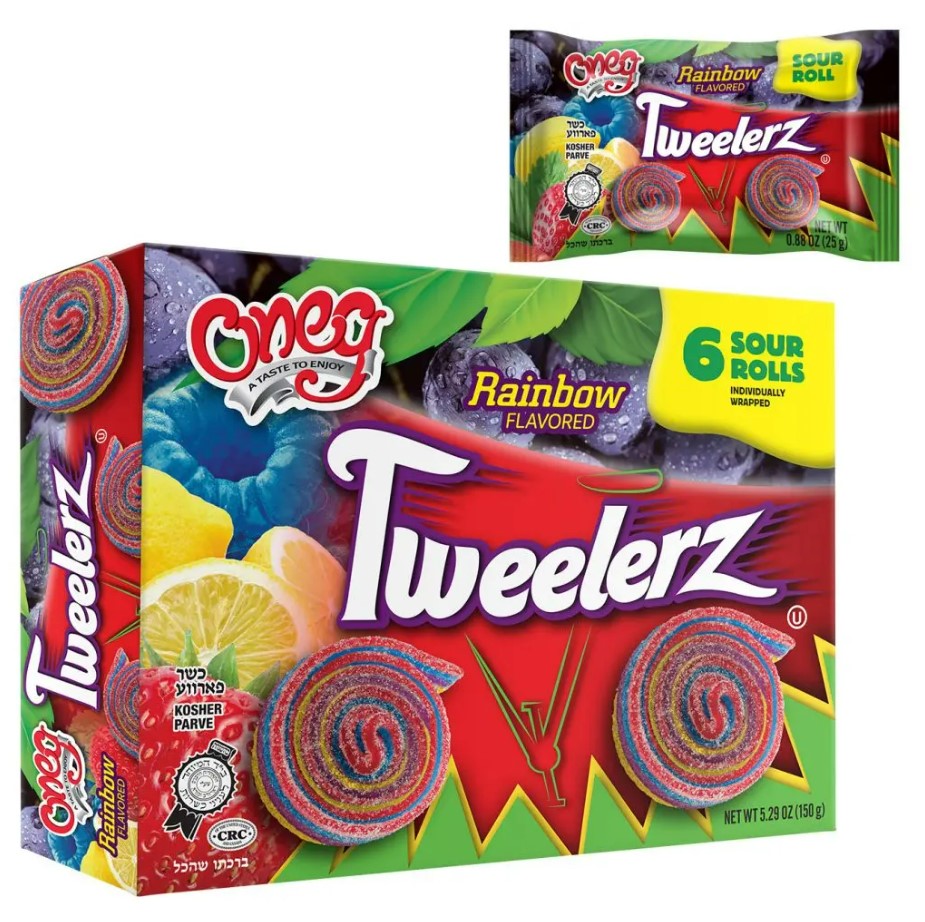 Sour Patches Rainbow Flavor Tweezlerz 150 gr