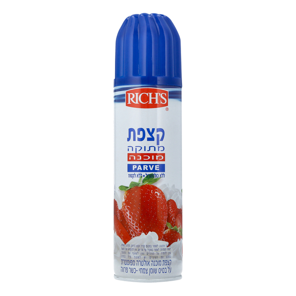 Whipped Cream Spray Parve Rich 250 gr