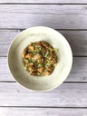 Pesto Salmon Fettuccine