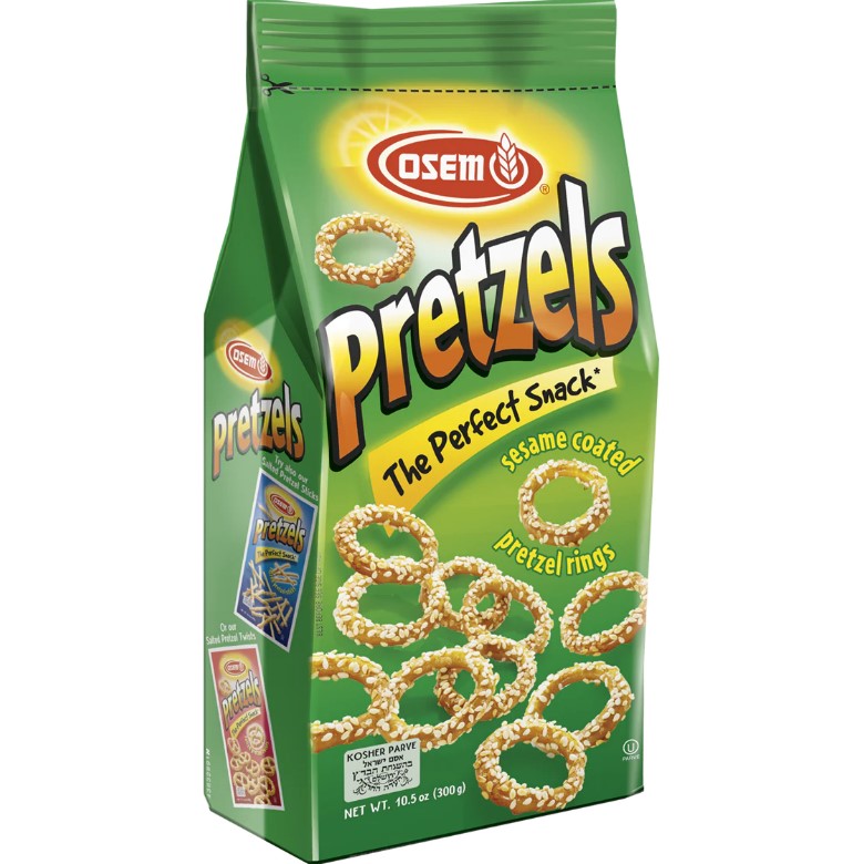 Salted Pretzels Rings Osem 300 gr