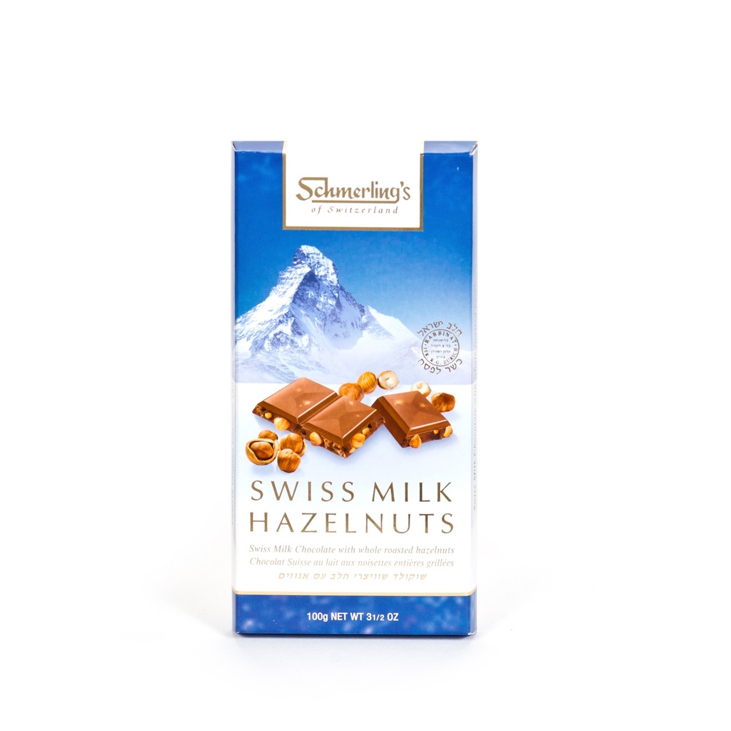 Swiss Milk Chocolate With Nuts Schumerling's 100 gr