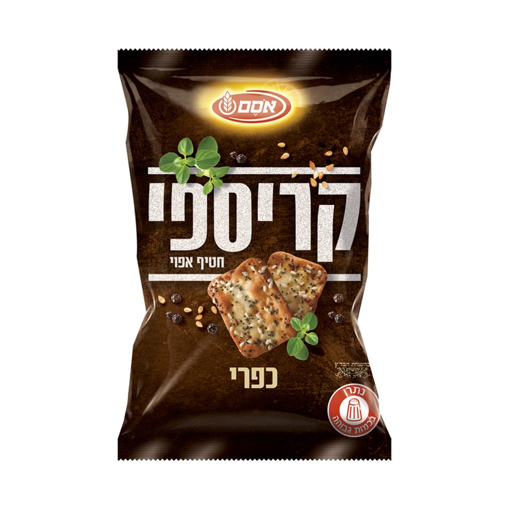Crispy Crackers Snack With Seeds and Spices Osem 150 gr