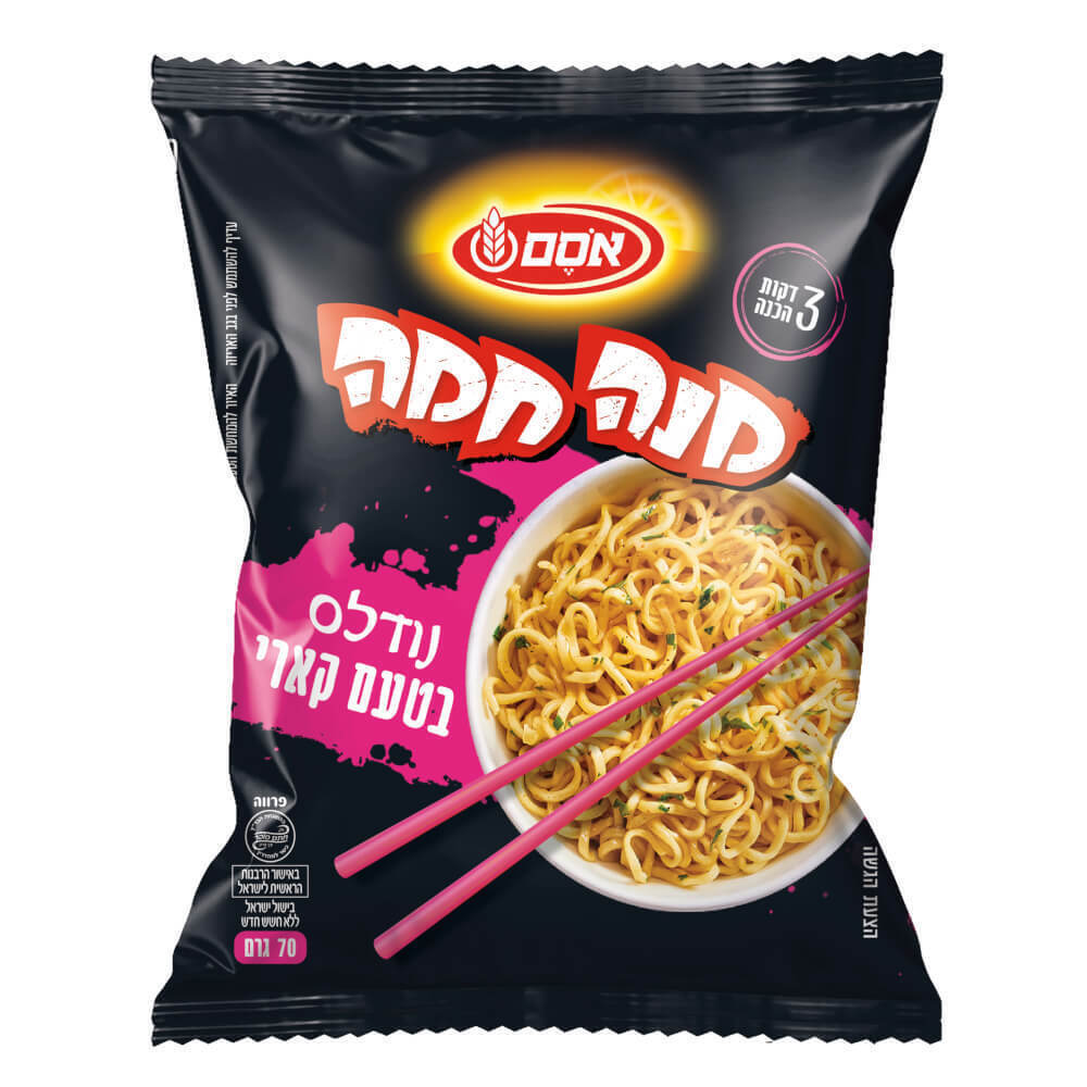 Mana Hama Bag Noodle Curry Flavor Osem 70 gr
