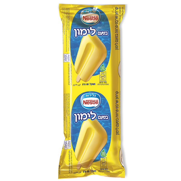 Lemon sherbet Popsicle Strauss 75 gr