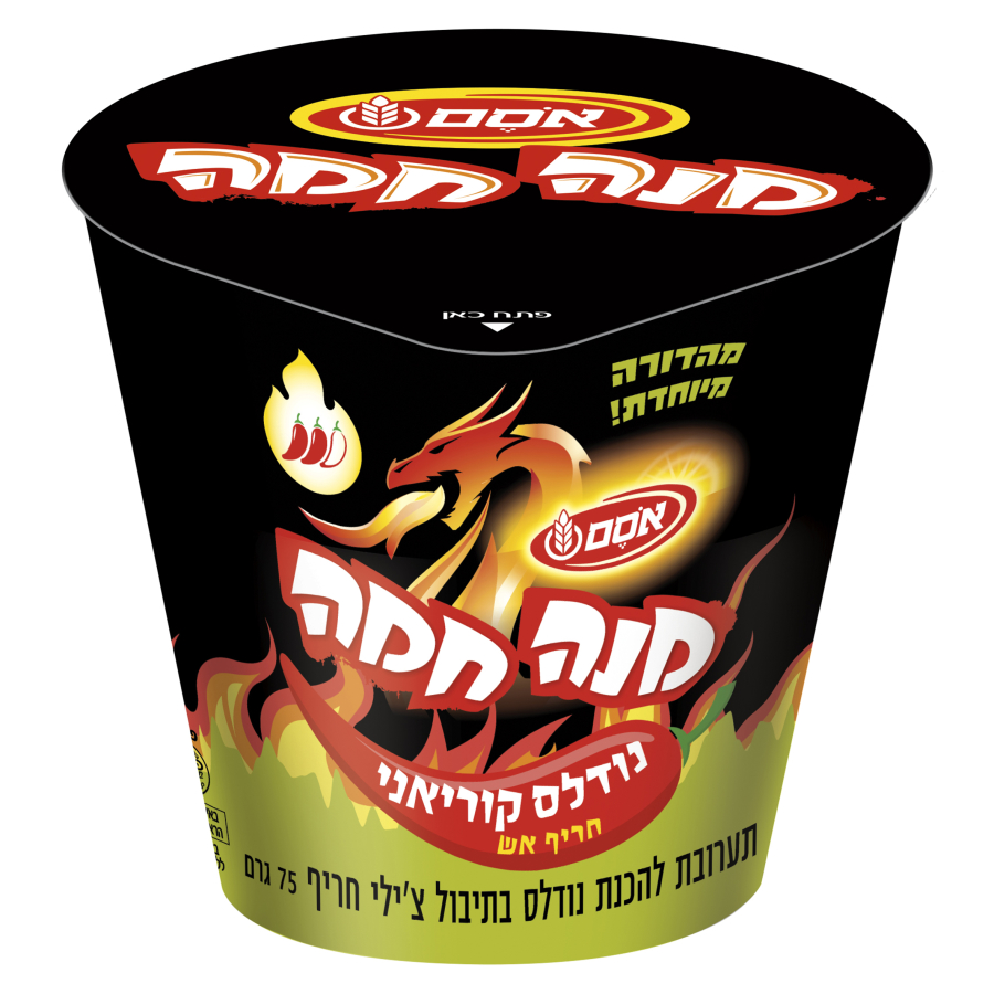 Mana Hama Cup Noodle Spicy Korean Style Flavor Osem 75 gr