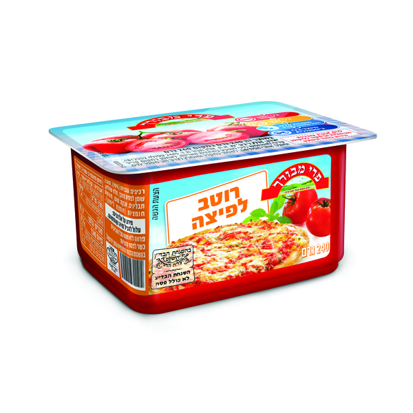 רוטב לפיצה (קטניות) פרי מבורך 260 גרם