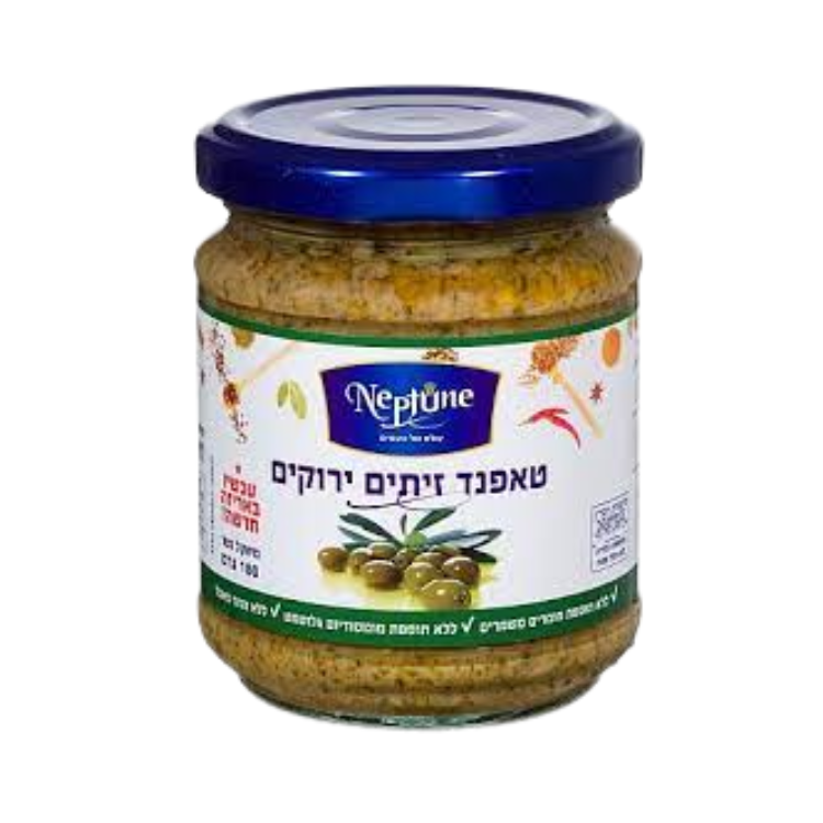 Tapenade Green Olives Neptun 180 gr