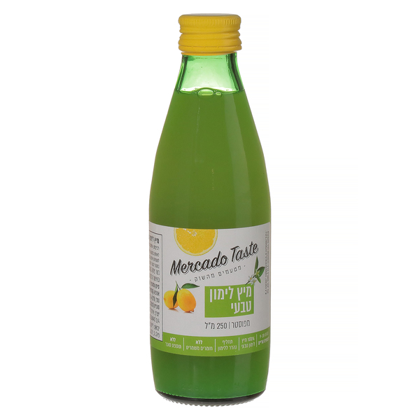 Natural Lemon Juice Mercado Taste 250 gr