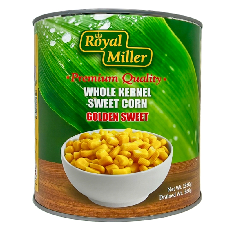 Canned Sweet Kernel Corn RoyaMeal 2.95 kg