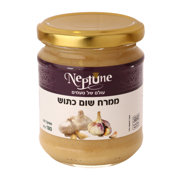 ממרח שום כתוש נפטון 180 גרם