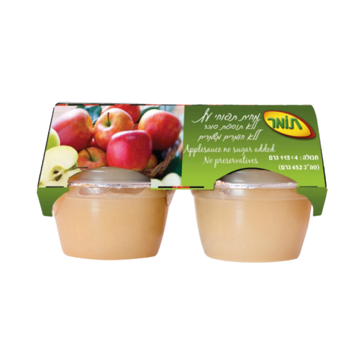 Apple Puree Sugar Free Tomer 113 gr