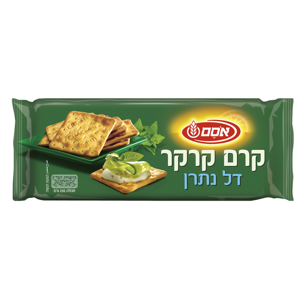 קרם קרקר דל נתרן אסם 250 גרם