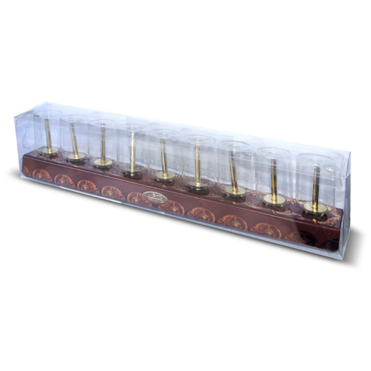 Menorah Glass Strip Shalhevet 1 Unit