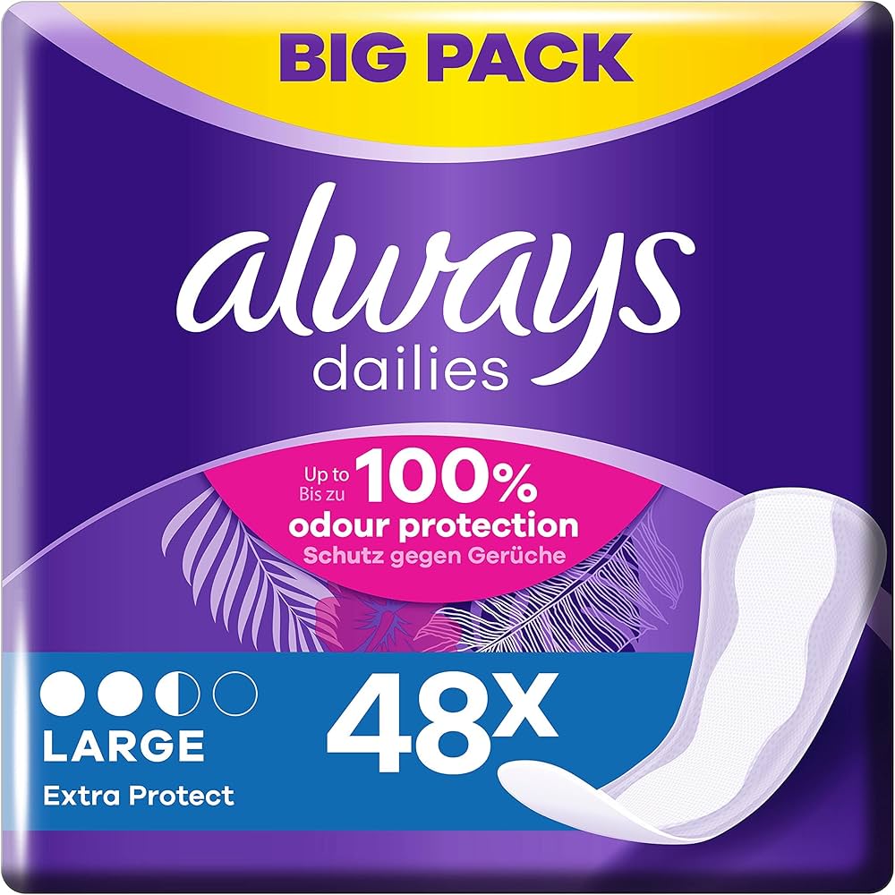 Dailies Large Extra Protect Pantyliners Always 1 Unit