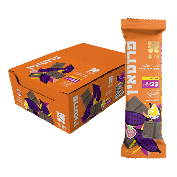Protein bar Chocolate Flavor (23gr Protein) Panagia 60 gr