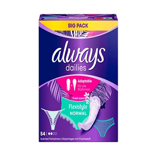 Dailies Adapt Extra Protect Pantyliners Always 1 Unit