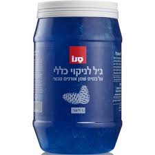 ג'ל אורנים לניקוי כללי סנו 1 ליטר