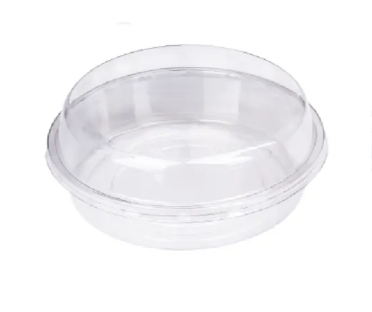 Lid For Clear Plastic Desserts Round Box 150 ml (Box DSP-0018) 1000 Units
