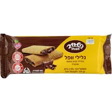 Wafer Rolls Filled With Chocolate Cream (Vegan) hashahar haole 145 gr