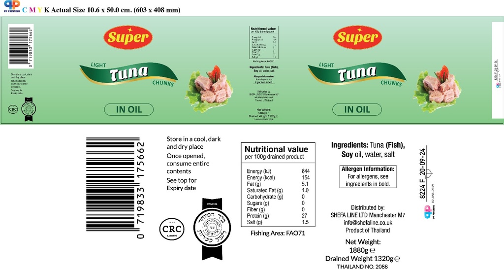 Tuna In Oil Super 1.88 Kg