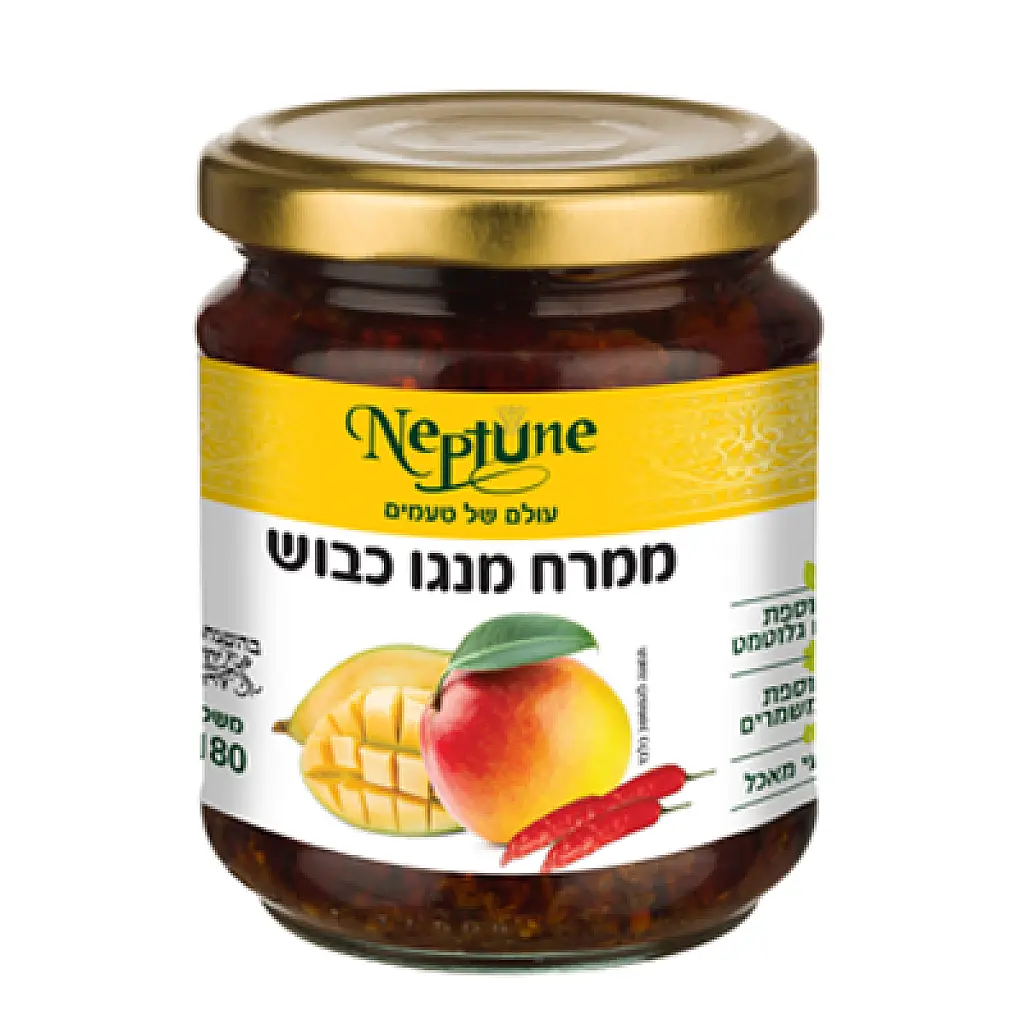 ממרח מנגו כבוש נפטון 180 גרם