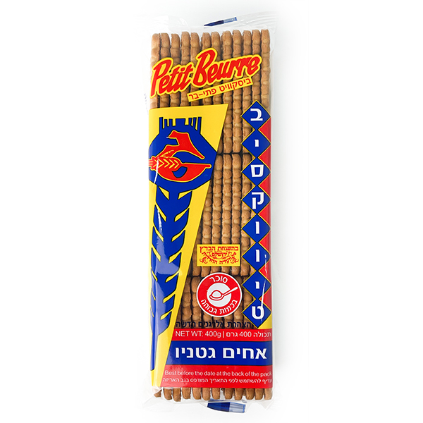 ביסקוויט פתיבר וניל קלאסי האחים גטניו 400 גרם