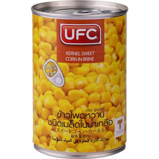 Canned Sweet Kernel In Brine Corn UFM 410 gr