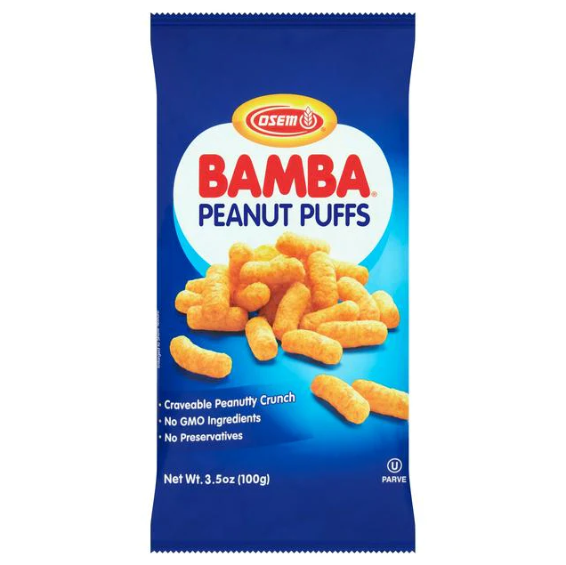 Bamba - Peanut Puff Snack (Kitniyot) Osem 100 gr