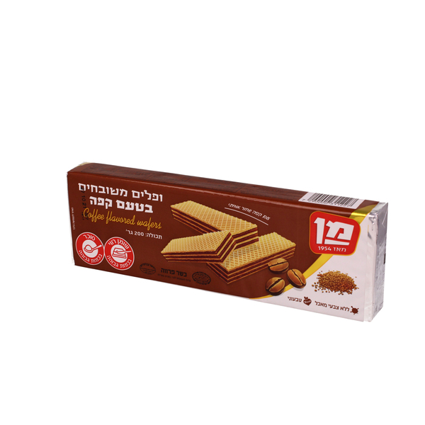 Coffee Flavored Wafers Man 200 gr