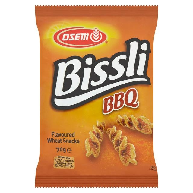 Bissli BBQ Flavor Wheat Snack (Passover) Osem 70 gr