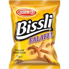 Bissli Falafel Flavor Wheat Snack Osem 70 gr