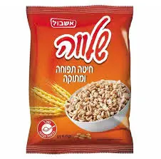 שלווה חטיף חיטה תפוחה מתוקה אשבול 70 גרם