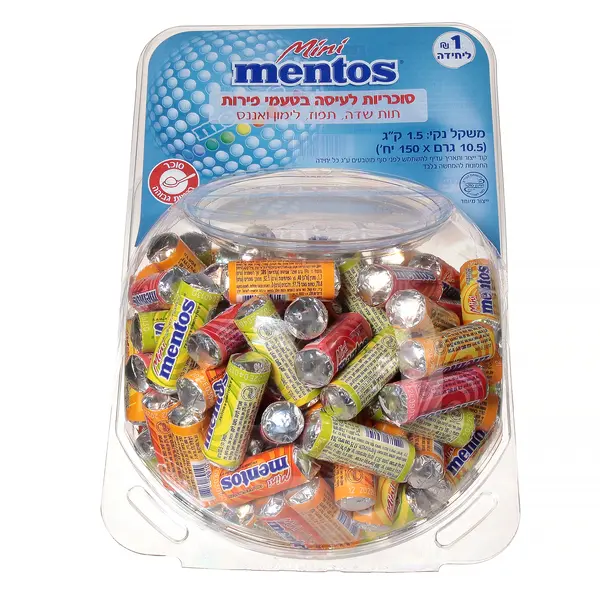 Mini Mentos Bowl Mix Flavor Mentos 10.5 gr